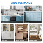 HOME EDIT Brushed Nickel Cabinet Handles 3 Inch Pulls 10 Pack - color: Brushed Nickel, size: 3 inches Hole Center
