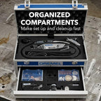 Dremel 4300-9/64 Rotary Tool Kit with Flex Shaft and 64 Accessories - style: 73 Piece Kit