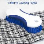CELOX 2 Pack Multi Purpose Heavy Duty Scrub Brush, Deep Clean Brush for Tile Floors and Walls, Shower Doors, Tubs - color: White Blue-2pack