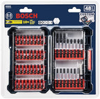 BOSCH SDMS48 48-Piece Assorted Impact Tough Screwdriving Custom Case System Set for Screwdriving Applications - size: 48-Piece Set, style: Screwdriving