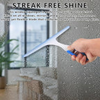 Shower Squeegee for Glass Doors, 3pcs Bathroom Squeegee for Shower Glass - color: 3pcs-blue/Green/Red