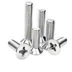 25Pcs M3.5-0.6x45mm Flat Head Phillips Machine Screw - size: M3.5-0.6x45mm(25Pcs)