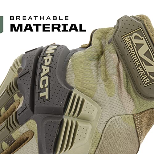 Mechanix Wear M-Pact MultiCam Tactical Gloves, Large - color: Camouflage - Multicam, size: Large