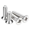 80Pcs M3-0.5x20mm Flat Head Phillips Machine Screw - size: M3-0.5x20mm(80Pcs)