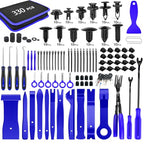 GOOACC 330Pcs Trim Removal Tool Auto Push Pin Bumper Retainer Clip Set - color: 330Pcs Clips Removal Kit Blue