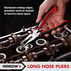 ARROW 4-Piece Pliers Set, CR-V Steel