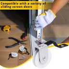 4 Pcs Spring Tension Screen Door Roller Fit for B638, B687 and B639 - color: 4 Pcs