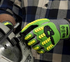 MAGID T-REX HPPE Construction Impact Gloves, ANSI Level A5, 72 Pair - size: 11/XXL, style: 72 Pair