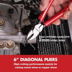 ARROW 3PCS Pliers Set, Premium Carbon Steel, High Leverage Design