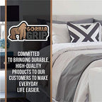 Gorilla Grip Non Slip Mattress Gripper, Slide Stopper, 72x72 King - size: 72x72 King