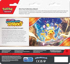 Pokémon TCG Scarlet & Violet 8 Surging Sparks Three Booster Blister