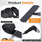 2:1 Ratio Automotive Heat Shrink Braided Sleeving 1/2''-35ft - size: 1/2"-35ft