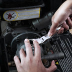 DURATECH 1/2" Flex-Head Ratcheting Combination Wrench - style: 1/2"