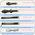 10 - Piece Drain Snake Cutter and Auger Set, High - quality, Fits for RIDGID C8 5/8" Drain Snake Cable 62270
