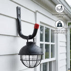 24 Pcs Heavy Duty Garage Hooks 3.5" Iron Utility Hook for Garage Wall Mount