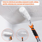 5pcs 9" Drywall Compound Roller Covers, Shed-Resistant Drywall Mud Roller - color: 5pcs