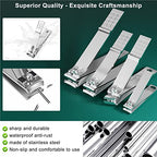 Manicure Set Professional Set Nail Clippers Pedicure Kit-30 Pieces Stainless Steel Manicure Kit, Grooming Kit Nail Care Tools with Luxurious Travel Case Silver - color: 30 in 1 Silver