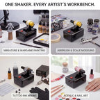 Paint Shaker Vortex Mixer for Model Paints & Nail Polish - color: Black