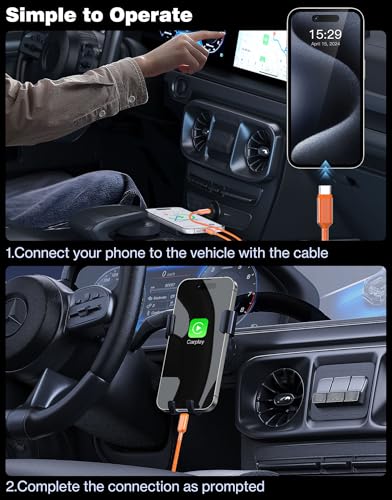 iMangoo 60W USB C to USB C Braided Cable for Car Play 3ft Orange - size: 3FT/1M