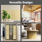 Art3d 48 x 96 in Pole Wrap Natural Bamboo Wall Panel, 1-Pack, Raw - color: Raw, size: 1-48 inches x 96 inches