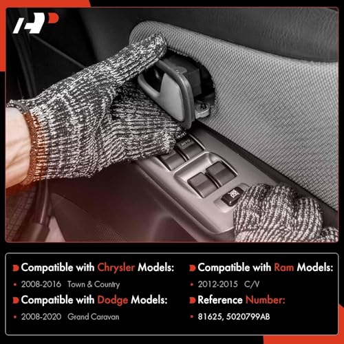 A-Premium Front Left Driver Side Interior Door Handle - style: Front Left