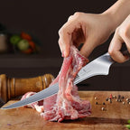 HOSHANHO BBQ Carving Knife Set, Brisket Slicing & Boning Knife for Meat - size: 7"