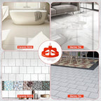 Tile Leveling System 1/16", 600 Pcs Tile Spacers and 200 Pcs Red Cap - size: 1/16 Inch 600Base+200Caps