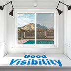 Window Screen Replacement Kit Durable 48" x 99" Polyester Mesh with Tool - color: Black, size: 48" x 99"