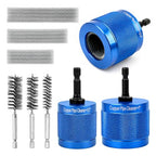 Copper Pipe Cleaner for Drill Set, 1/2", 3/4", 1" Plumbing Tool Kit
