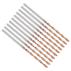 PATIKIL 1.4mm Drill Bit Carbide for Stainless Steel Hard Metal 130° 10 Pack - size: 1.4mm