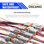 3 Sets Deutsch 2 Pin DT Connector Waterproof Electrical Wire Connector - style: 3 Sets 2 Pin