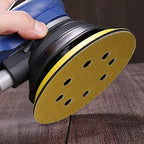 5-Inch 8-Hole Hook and Loop Sanding Discs, Orbital Sander Sandpaper Discs, 100 Pieces Round Sandpaper Set, 180 Grit - size: 180-Grit