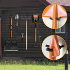 HUHOLE 16 Pack Screw in U Hooks Wall Organizers - style: U Hook 16PC