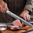 HOSHANHO BBQ Carving Knife Set, Brisket Slicing & Boning Knife for Meat - size: 7"