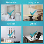 Clear Wall Hooks for Hanging, 60 Hooks+80 Strips, No Tools, Value Pack (S) - size: Small, style: Clear-60+80