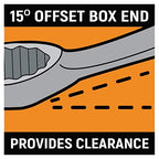 GEARWRENCH 12 Pt. Long Pattern Combination Wrench, 1-3/8" - 81816 - size: 34.9mm