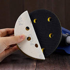 5-Inch 8-Hole Hook and Loop Sanding Discs, Orbital Sander Sandpaper Discs, 100 Pieces Round Sandpaper Set, 180 Grit - size: 180-Grit