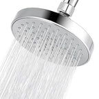 High Pressure Shower Head - 4.7“ Powerful Bathroom Pressure Boosting Rain Showerhead - Perfect Universal Replacement for Rainfall Shower Heads (Chrome) - style: 1 Pack Chrome