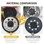 Orbital Sander Metal Pad Replacement for Craftsman, 2 Pack - size: FIT 1.97 IN / 50 MM