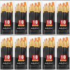 AROIC Paint Brush Set, 10 Pack 100 Pcs Acrylic Paint Brushes - size: 100pcs-black