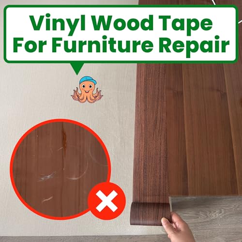 ECOHomes Wood Grain Repair Tape (Classic Maple, 2.25 Inch x 15 Feet) - color: Classic Maple, size: 2.25 Inch By 15 Ft