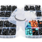 GOOACC 1045Pcs Car Push Retainer Clips & Auto Fasteners Assortment - color: 1000Pcs Clips + 45 Remover