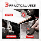 EZARC 1-1/2 Diamond Tile Cutting Wheels with Mandrel, 0.6mm Kerf, 10-Pack