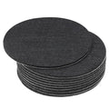 PATIKIL 3 Inch Diameter Lamp Base Felt, 10Pack 2mm Thickness Round Soft Adhesive Non-Slip Anti-Scratch Backed Felt for Lamp Furniture DIY Craft, Black - color: Black, size: 3 Inch