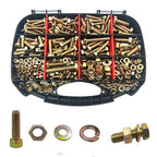 778PCS High-Strength Bolt, Nut and Washer Assortment Kit - size: 778pcs M6 M8 M10
