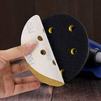 5-Inch 8-Hole Hook and Loop Sanding Discs, Orbital Sander Sandpaper Discs, 100 Pieces Round Sandpaper Set, 60 Grit - size: 60-Grit