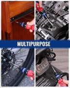 WORKPRO 12-in-1 Ratcheting Multi-Bit Screwdriver Set - size: Standard
