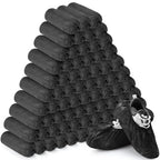 Vabean 1000 Pcs Disposable Shoe Cover Non Slip Dust Proof Boot Cover, Black - color: Black