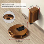 PANALI Magnetic Door Stopper, Windproof Door Stop, 1 Pack - color: Brown Bronze