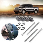 Door Hinge Pin & Bushing Repair Kit, Compatible with Chevy GMC - size: 88-02 Door Hinge Pins
